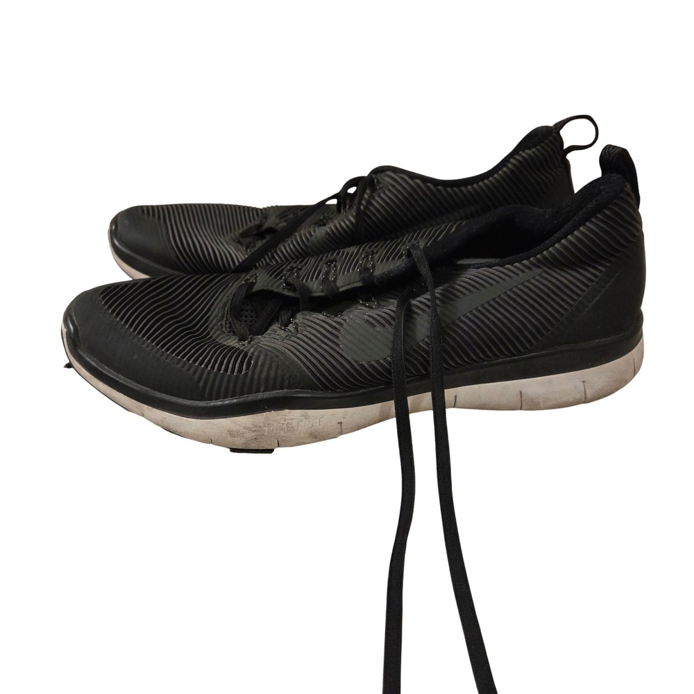 Nike Free Train Versatility Mens 12‎ Black Dark Grey Running Shoes 833258-001